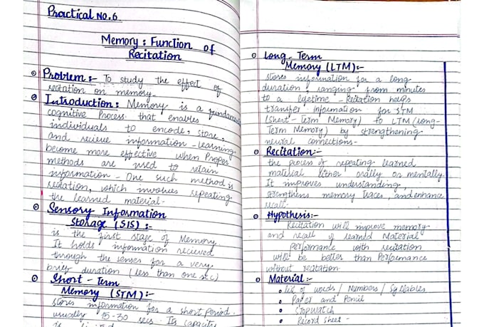 transcribe your  neat handwriting